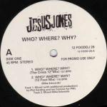 Jesus Jones Who? Where? Why? 