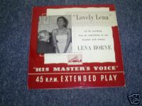 Lena Horne Lovely Lena E.P.