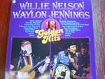 WILLIE NELSON / WAYLON JENNINGS - 18 Golden Hits - Maxi x 1