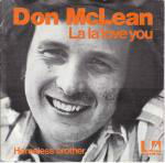 Don McLean  La La Love You