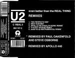Even Better Than The Real Thing (remixes) - U2