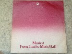 Various Music 3: From Liszt To Music Hall