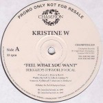 Kristine W  Feel What You Want
