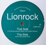 Lionrock  Dubplate 1 EP