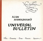Alan Hawkshaw  Alan Hawkshaw's Universal Bulletin