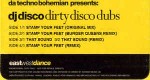 Da Techno Bohemian Presents DJ Disco Dirty Disco Dubs