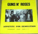 Guns N' Roses Appetite For Demolition (Unreleased Studio Trash)