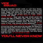 Vice Squad You'll Never Know