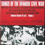 Various Songs Of The Spanish Civil War, Volume 2