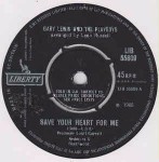 Gary Lewis & The Playboys Save Your Heart For Me