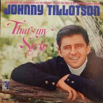 Johnny Tillotson That's My Style