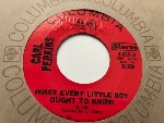 Carl Perkins  What Every Little Boy Ought To Know