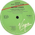 Bryan Loren  Easier Said Than Done