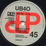 UB40  Please Don't Make Me Cry