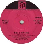Petula Clark  This Is My Song