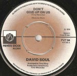David Soul  Don't Give Up On Us