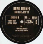David Holmes  Don't Die Just Yet