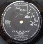 Four Tops  It's All In The Game