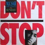 M.C.Sar & The Real McCoy Feat. Sunday  Don't Stop