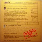 UB40  Signing Off
