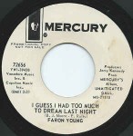 Faron Young I Guess I Had Too Much To Dream Last Night