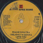 Frank Sinatra  I Believe I'm Gonna Love You