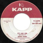 Betsy Jones  It's No Sin