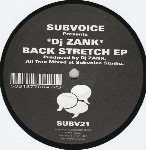 DJ Zank  Back Stretch EP