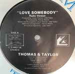 Thomas & Taylor Love Somebody