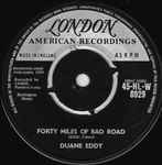 Duane Eddy Forty Miles Of Bad Road