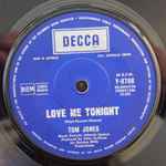 Tom Jones Love Me Tonight