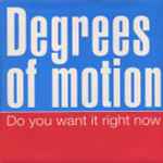 Degrees Of Motion Do You Want It Right Now