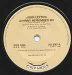 John Leyton Johnny Remember Me / Wild Wind