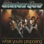 Status Quo What You're Proposing