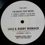 Lulu & Bobby Womack I'm Back For More