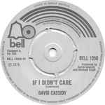 David Cassidy If I Didn't Care