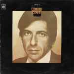Leonard Cohen Songs Of Leonard Cohen