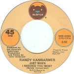 Randy Vanwarmer Just When I Needed You Most / Your Light