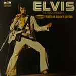 Elvis Presley Elvis As Recorded At Madison Square Garden