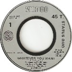 Status Quo Whatever You Want