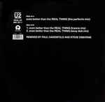 U2 Even Better Than The Real Thing