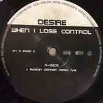 Desire When I Lose Control