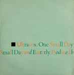 Ultravox One Small Day (Special Re-Mix)