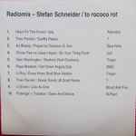 Stefan Schneider / To Rococo Rot Radiomix