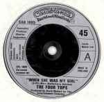 Four Tops When She Was My Girl