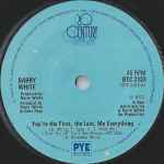 Barry White You're The First, The Last, My Everything