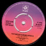 West Ham United Cup Squad I'm Forever Blowing Bubbles