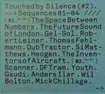 Various Touched By Silence (#2). -->Sequences 01-04 ////