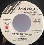 Donovan To Try For The Sun