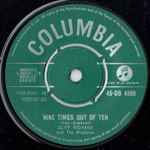 Cliff Richard & The Shadows Nine Times Out Of Ten